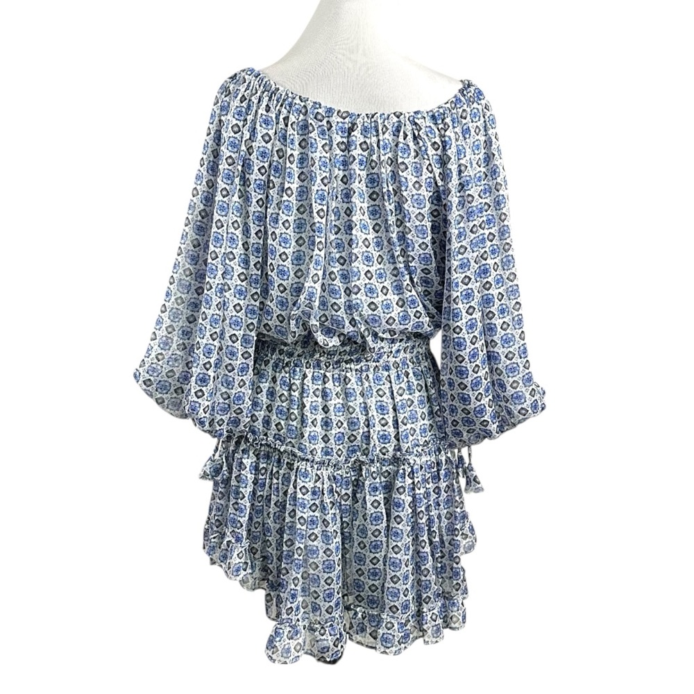 Misa Bohemian Zonia Mini Dress Size Small NWT Ruffles Flowy Summer Fairy Flirty - Picture 6 of 13